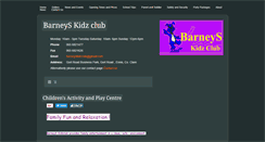 Desktop Screenshot of barneyskidzclub.com